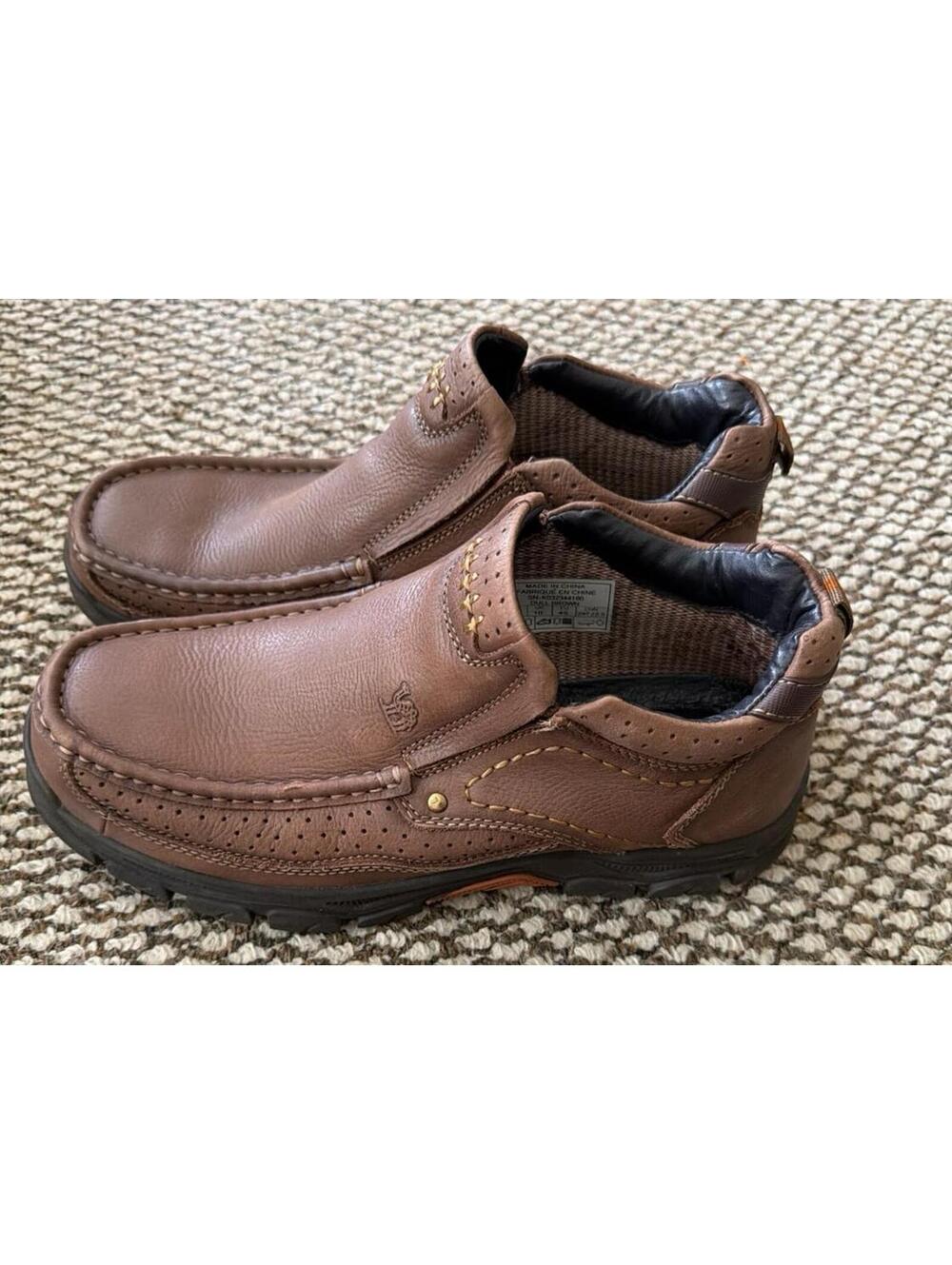 CAMEL CROWN Mens Loafers Slip On Loafer Leather Casual Walking Shoes 11